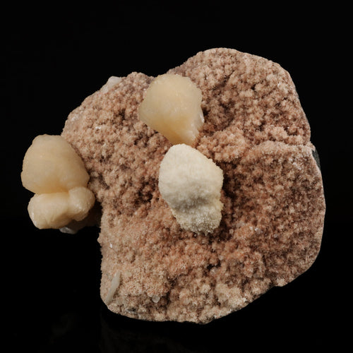 Stilbite with Heulandite Natural Mineral Specimen # B 5584
