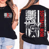Custom Softball Mom Shirt | Personalized Custom Name and Number T-shirt | Gift for Mom | Gift for Wife | Front & Back Shirt 682436