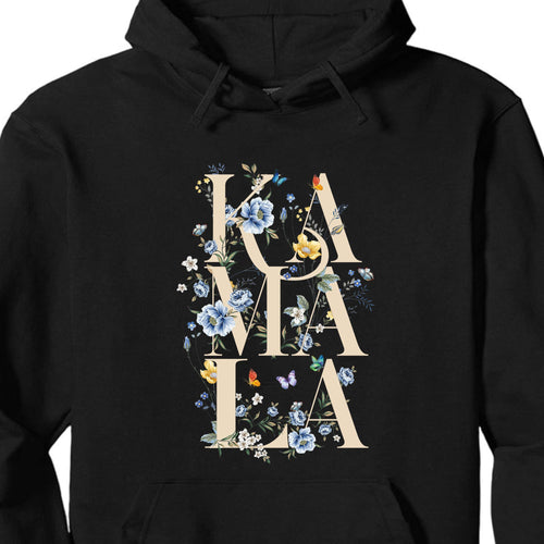 Botanical Kamala Shirt | Artsy Floral Politics Tee | Vote for Kamala | Madam President | Kamala Harris 2024 Shirt K1508 - KH2