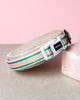 Strawberry Striped Collar & Bowtie