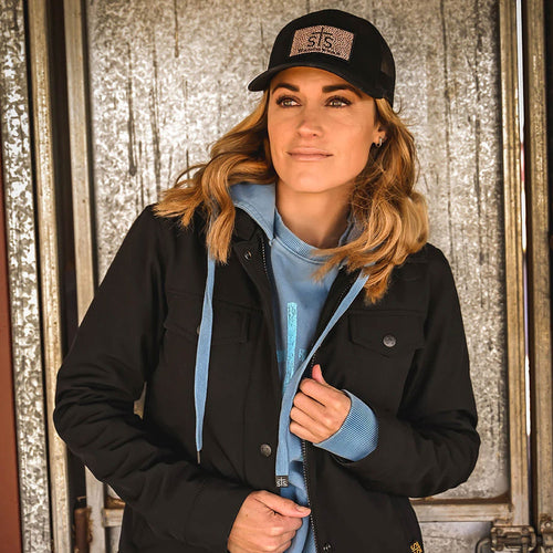 STS Leopard Patch Snapback Trucker Hat