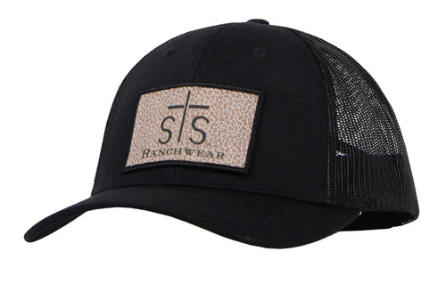 STS Leopard Patch Snapback Trucker Hat