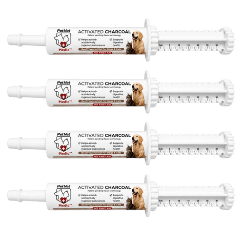 PetVet Medic® Activated Charcoal Syringe for Dogs & Cats — 30 mL (Copy)
