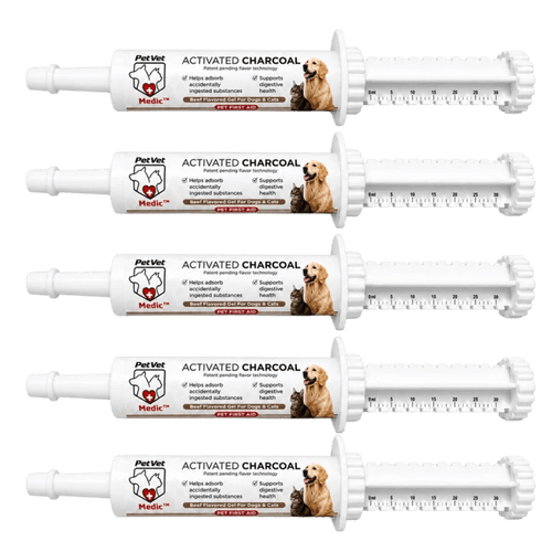 PetVet Medic® Activated Charcoal Syringe for Dogs & Cats — 30 mL (Copy)