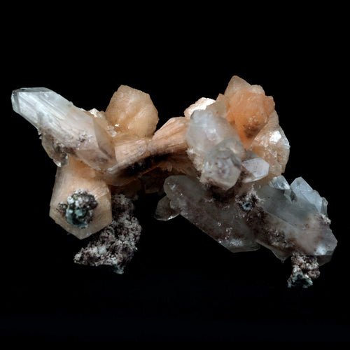 Terminated Stilbite with Apophyllite Natural Mineral Specimen  # B 4802