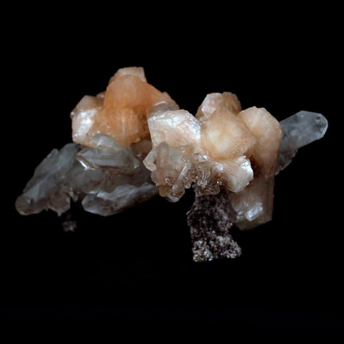 Terminated Stilbite with Apophyllite Natural Mineral Specimen  # B 4802