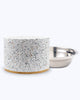 Terrazzo Modern Elevated Dog Bowl