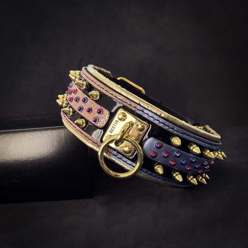 The Candy Dog Collar Black