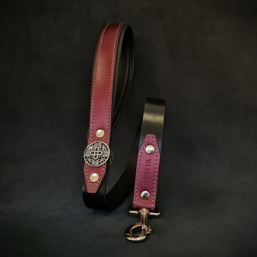 The Hektor Burgundy dog leash-LIMITED