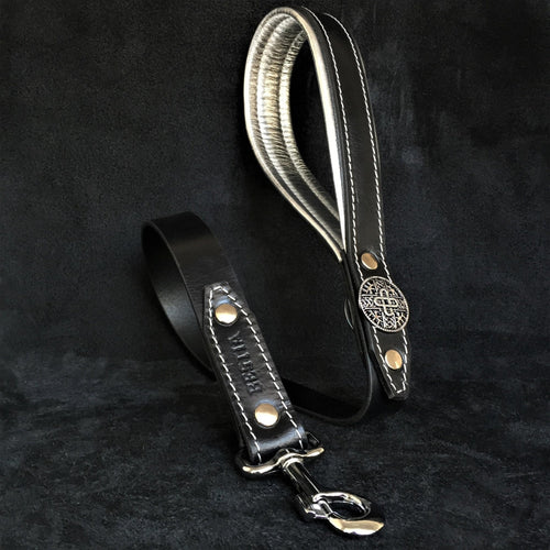 The Hektor dog leash 100% genuine leather
