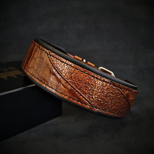 The Korona collar BROWN