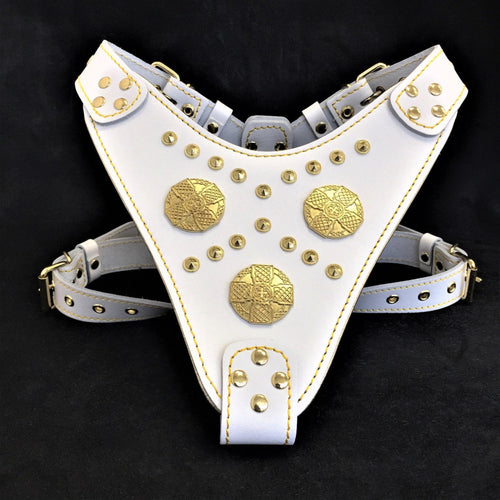 The Maximus harness White