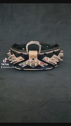 The ''Midas'' Collar Silver medium to giant dogs