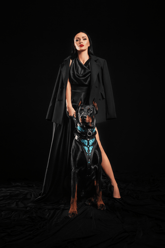 The ''Morelia Python'' leash Eye-Catching