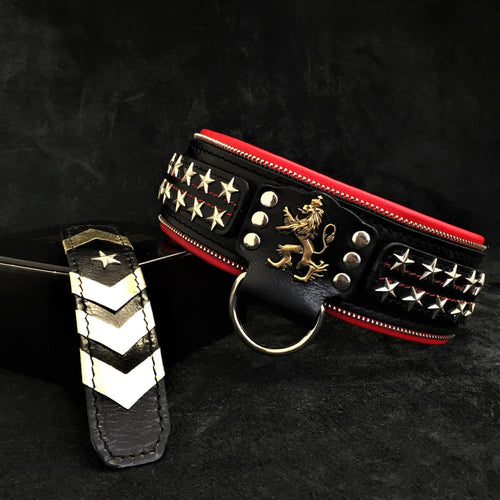 The unique General leather dog collar for big dogs