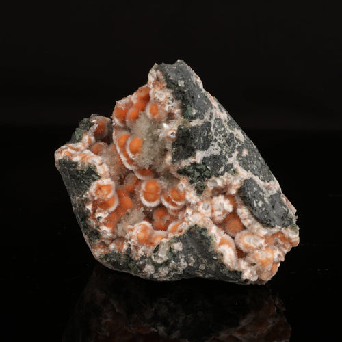 Thomsonite Orange Rare Find Natural Mineral Specimen # B 6633