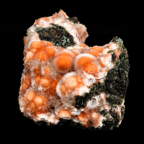 Thomsonite Orange Rare Find Natural Mineral Specimen # B 6644