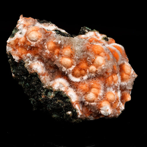 Thomsonite Orange Rare Find Natural Mineral Specimen # B 6644