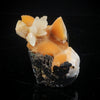 Thomsonite Orange Rare Find with Calcite Natural Mineral Specimen # B 6998