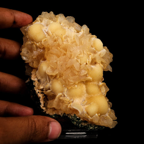 Thomsonite Rare Find with Stilbite Natural Mineral Specimen # B 5747