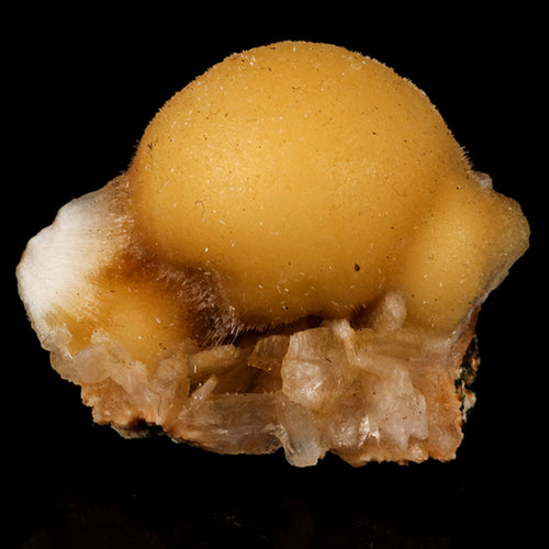 Thomsonite Rare Find with Stilbite Natural Mineral Specimen # B 5784