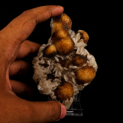 Thomsonite Rare Find with Stilbite Natural Mineral Specimen # B 5880