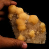 Thomsonite Yellow Color Rare with Stilbite Find Natural Mineral Specimen # B 6428