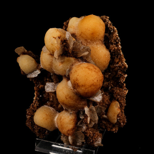 Thomsonite Yellow Colour Rare Find Natural Mineral Specimen # B 6347