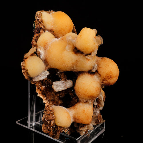 Thomsonite Yellow Colour Rare Find Natural Mineral Specimen # B 6347
