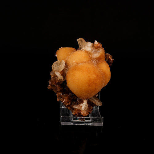 Thomsonite Yellow Colour Rare Find Natural Mineral Specimen # B 6351