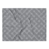 Sebastian & Clementine Gray Morphing Throw Blanket