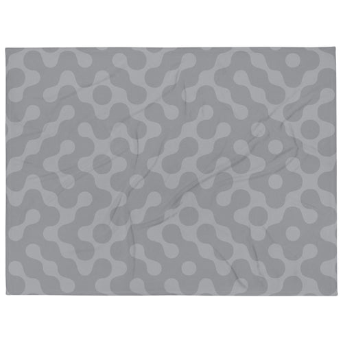 Sebastian & Clementine Gray Morphing Throw Blanket