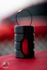 Tire Stack Poop Bag Holder: Refillable Leash Dispenser with Strawberry-Scented Bags