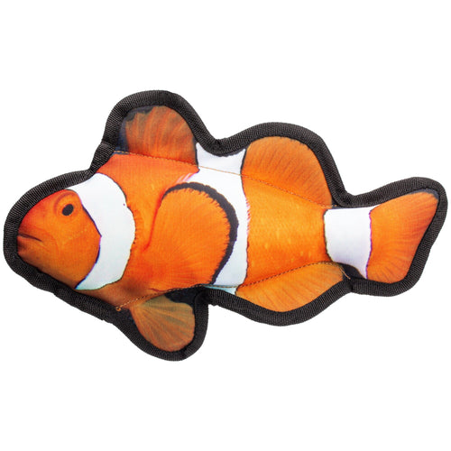 10 Tropical Clownfish Dog Fish Toy
