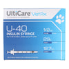 UltiCare U-40 Insulin Syringes, 29ga x ½, Box of 100 ct