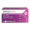 UltiCare U-40 Insulin Syringes, 29ga x ½, Box of 100 ct
