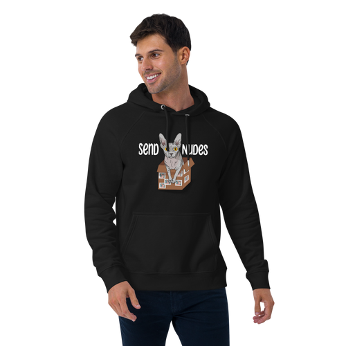 SEND NUDES UNISEX ECO HOODIE