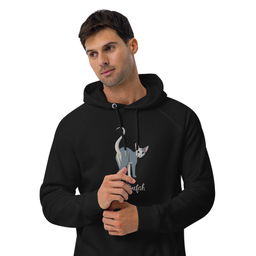 I LOVE SPHYNX STARFISH UNISEX ECO HOODIE