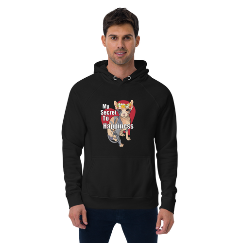 MY SECRET TO HAPPINESS UNISEX ECO TEE