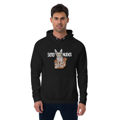 SEND NUDES UNISEX ECO HOODIE