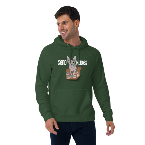 SEND NUDES UNISEX ECO HOODIE