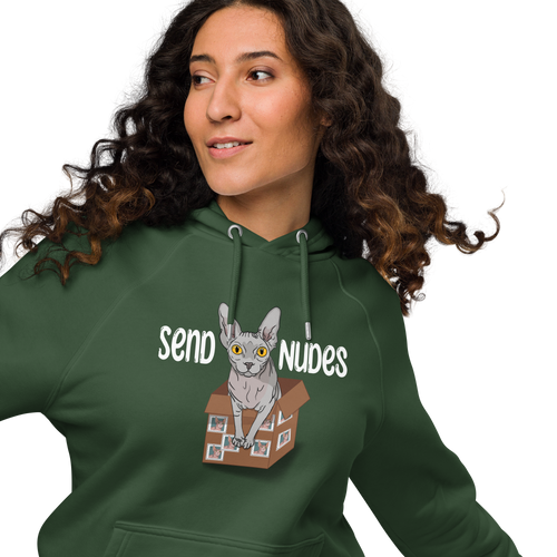 SEND NUDES WOMEN'S ECO HOODIE
