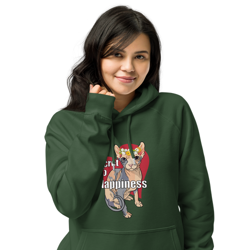 MY SECRET TO HAPPINESS ECO HOODIE