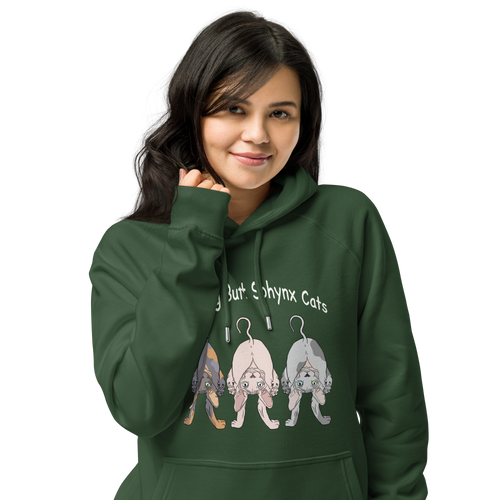 NOTHING BUTT SPHYNX CATS HOODIE