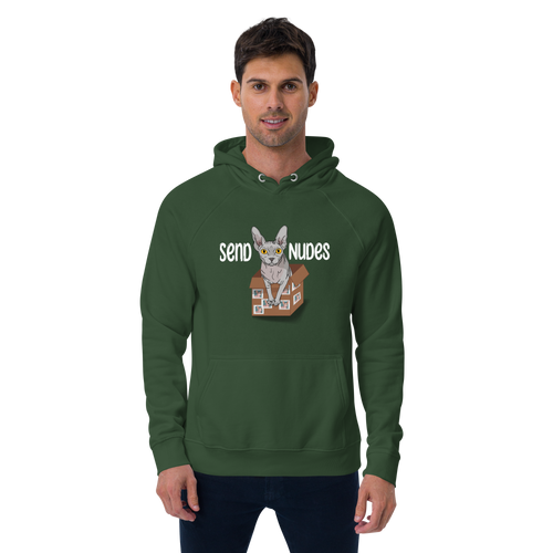 SEND NUDES UNISEX ECO HOODIE