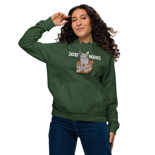 SEND NUDES WOMEN'S ECO HOODIE