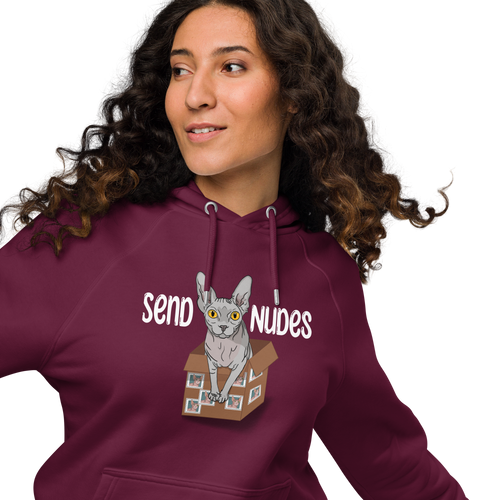 SEND NUDES WOMEN'S ECO HOODIE