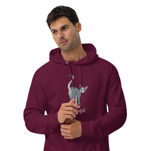 I LOVE SPHYNX STARFISH UNISEX ECO HOODIE