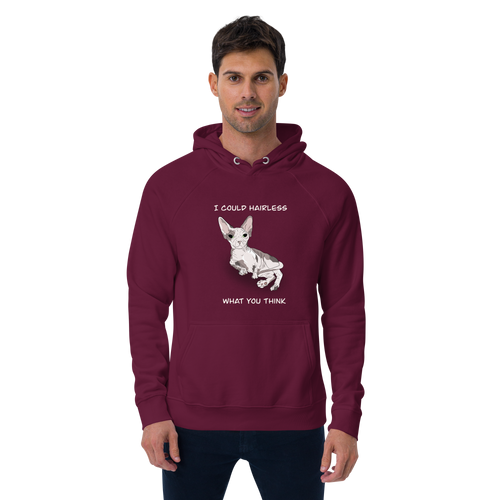 I COULD HAIRLESS WHAT YOU THINK UNISEX ECO TEE