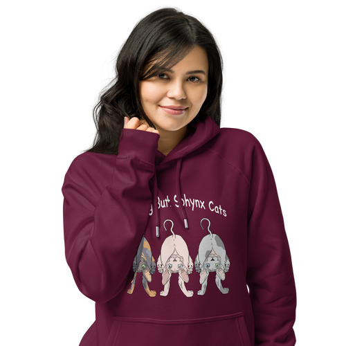 NOTHING BUTT SPHYNX CATS HOODIE